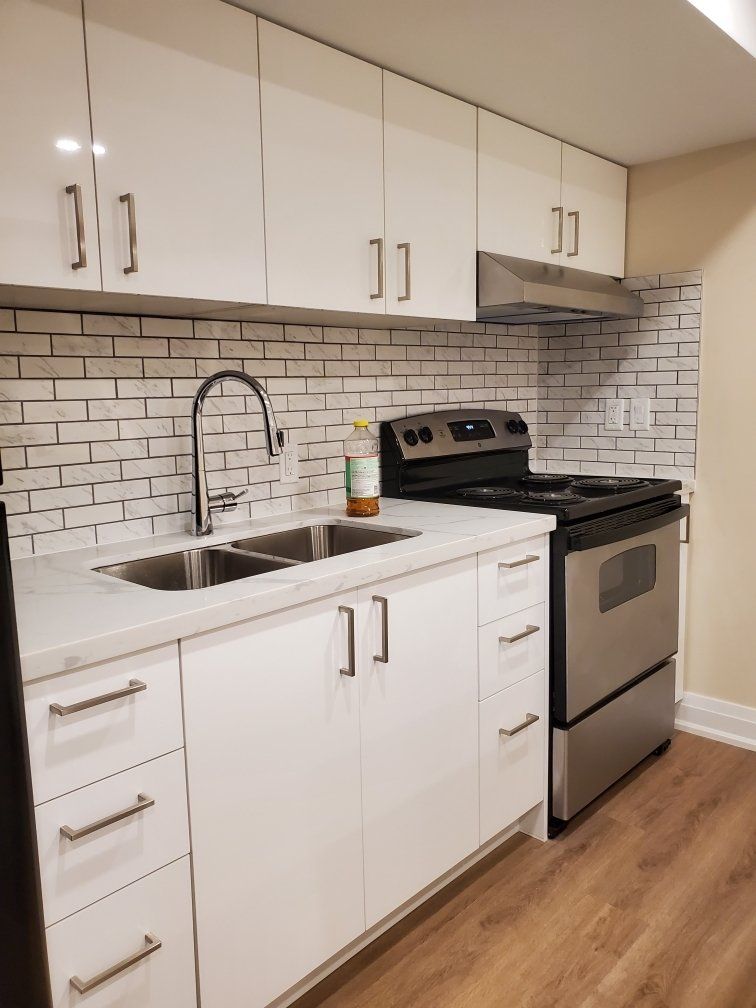 Modern basement renovation - 043