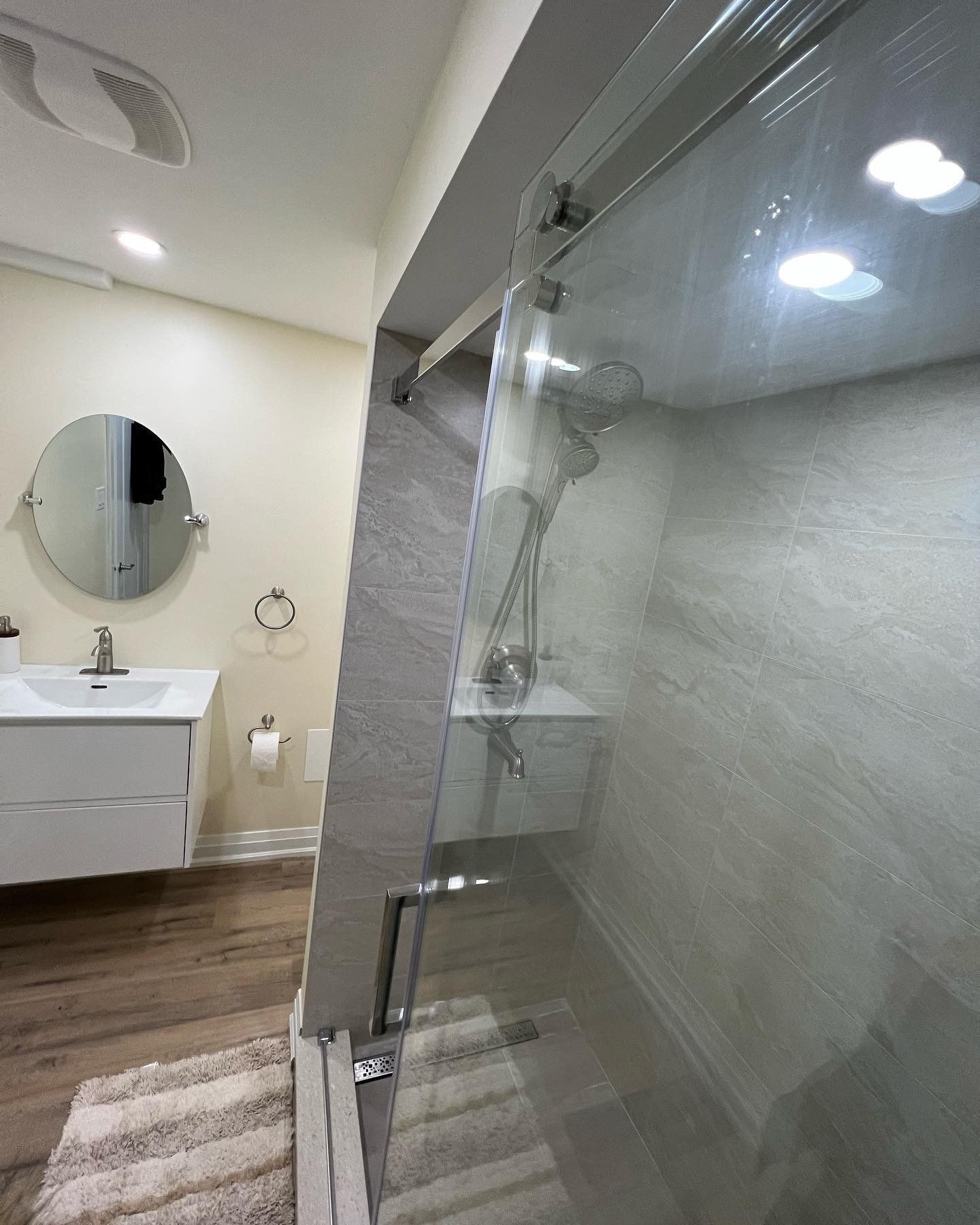 Modern basement renovation - 026