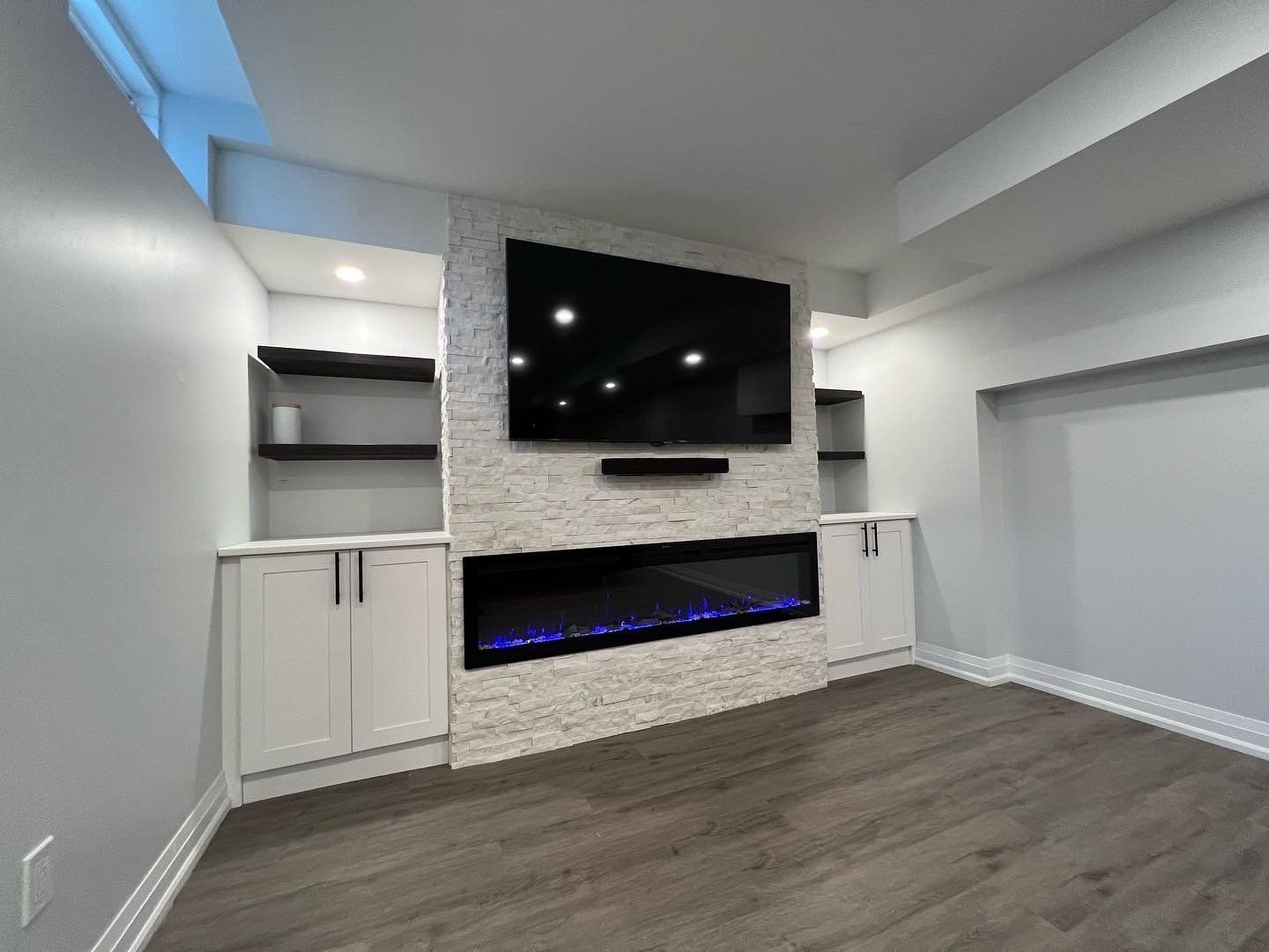 Modern basement renovation - 009