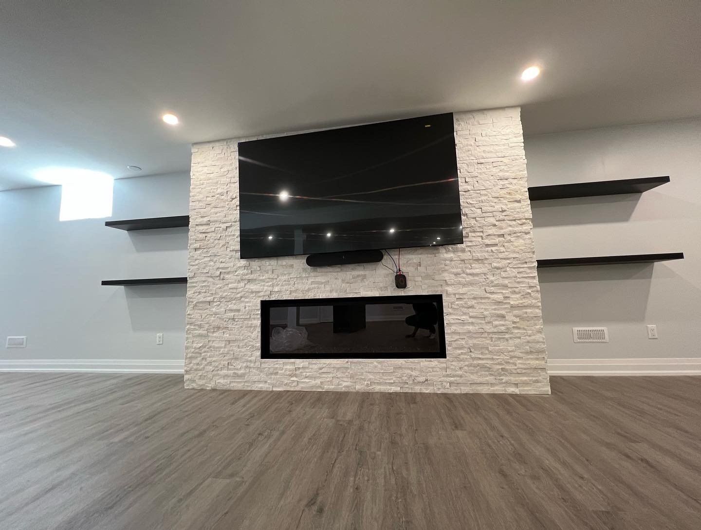 Modern basement renovation - 005