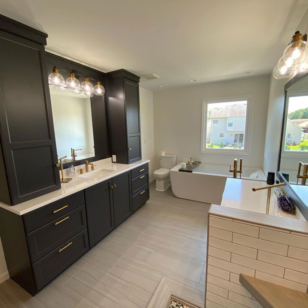 Newly Renovated Bathroom — Forrest, IL — Finishing Touch