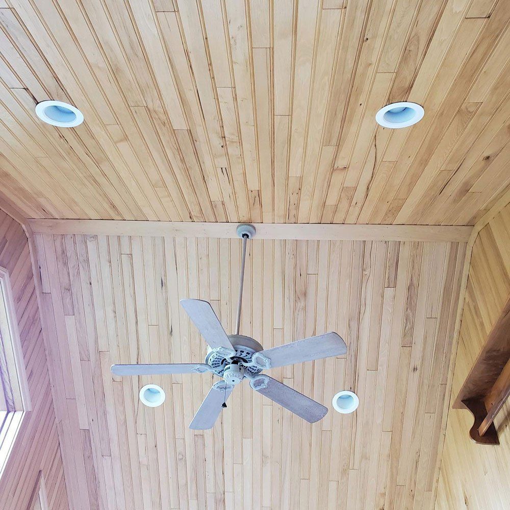 Wooden Ceiling — Forrest, IL — Finishing Touch