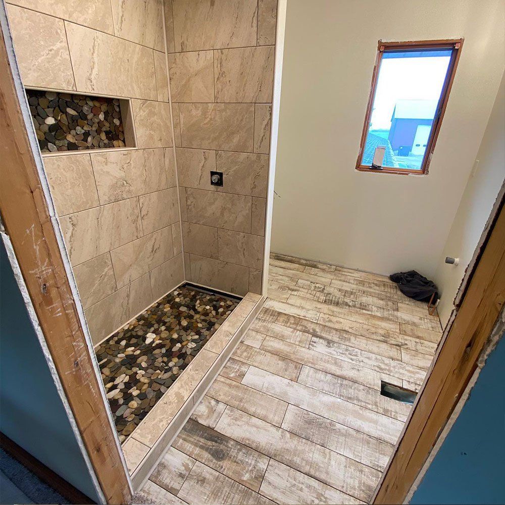 Custom Shower Tiles — Forrest, IL — Finishing Touch
