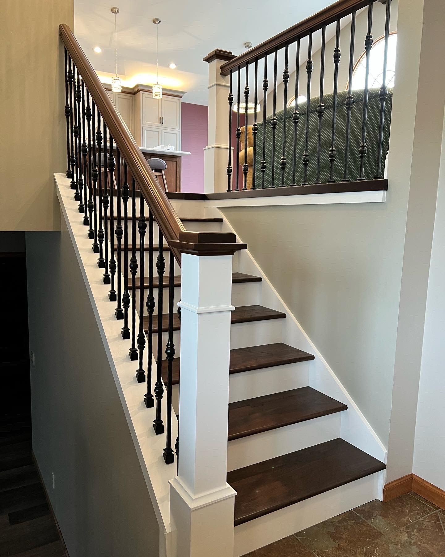 Stair — Forrest, IL — Finishing Touch