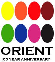 It is a 100 year anniversary logo for orient.