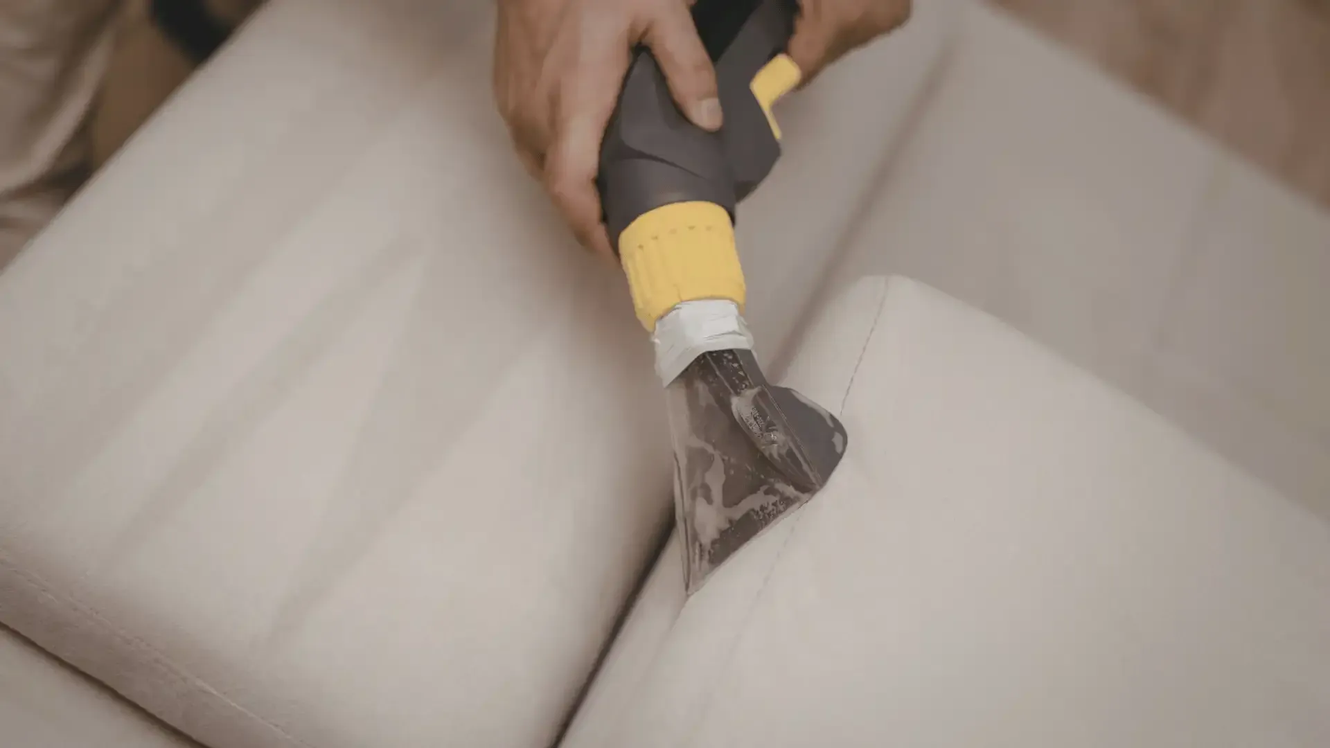 Okotoks couch upholstery cleaning after