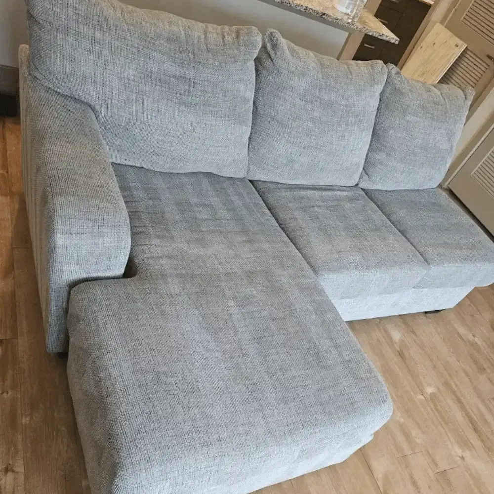 professional sofa cleaning Calgary home living room result