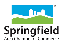 A logo for the Springfield Area Chamber of Commerce