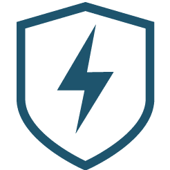 Electric Badge Icon