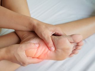 Foot Pain — Girl Suffer from Heel Pain in Port Washington, WI