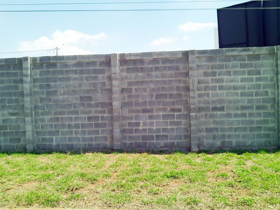 Obras de Muro com Brocos de Concreto - GGM Artefatos de Cimento