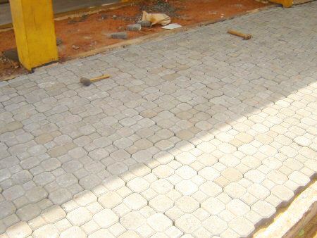 Obras de Pisos de Concreto no Formato de Ondas - GGM Artefatos de Cimento