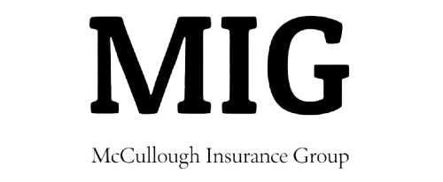 MIG logo with "McCullough Insurance Group" text below in black.