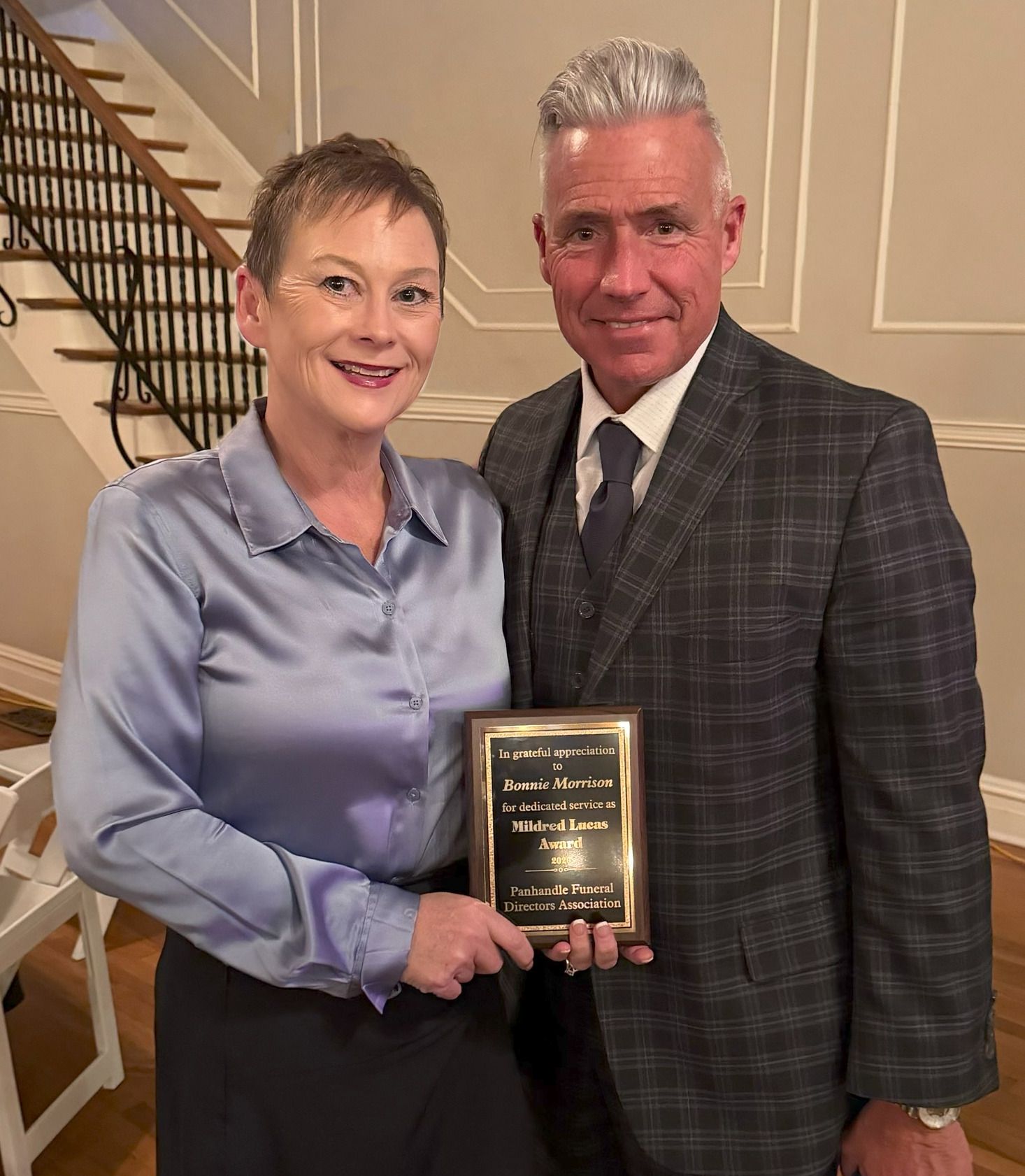 Bonnie Morrison and Kevin Combest