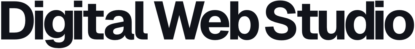 Digital Web Studio in black text.