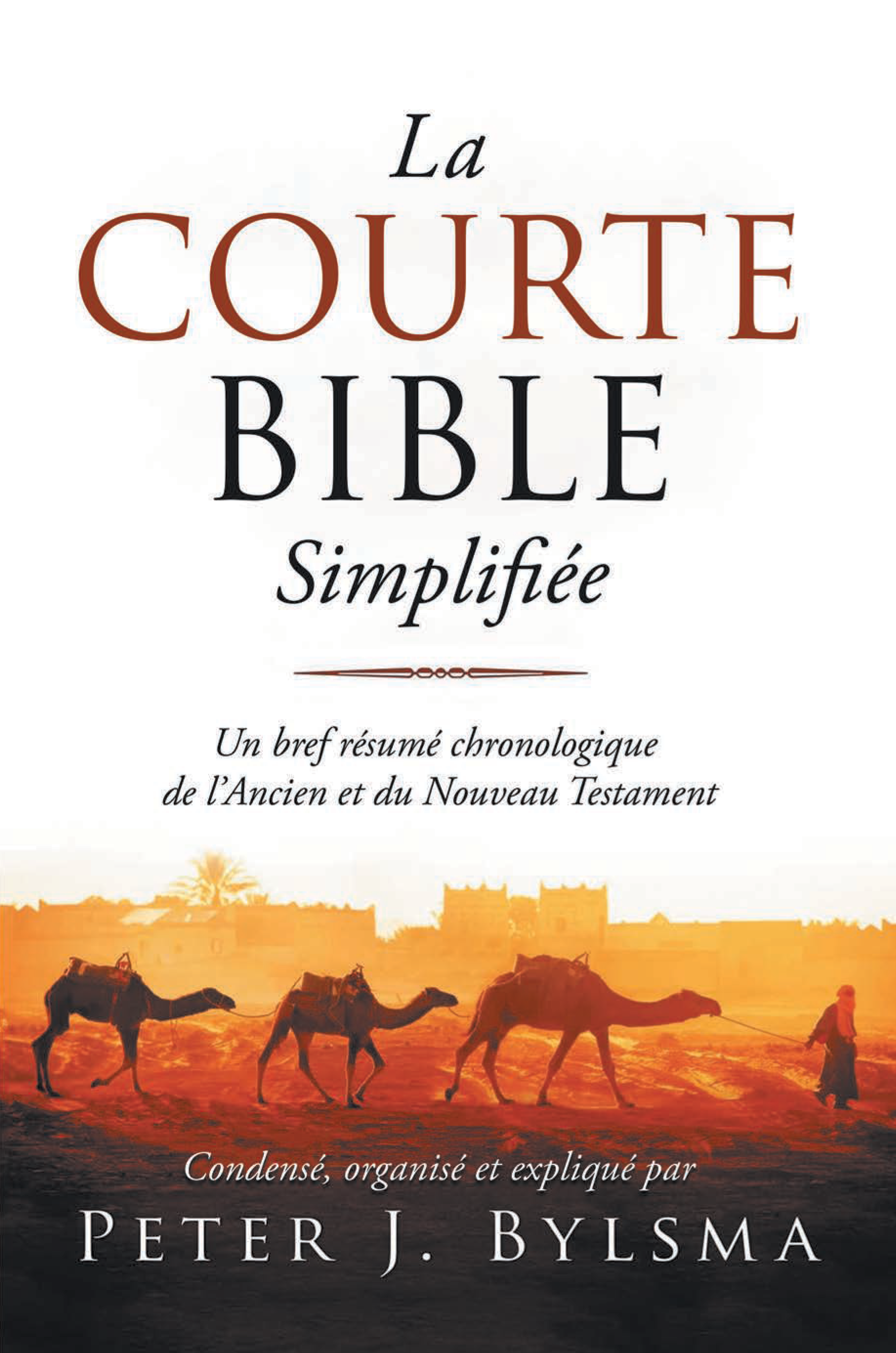 A book called la courte bible simplifiee by peter j. byisma