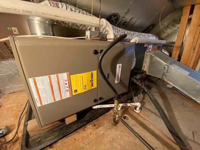 residential furnace installed by a professional heating company in Omaha
