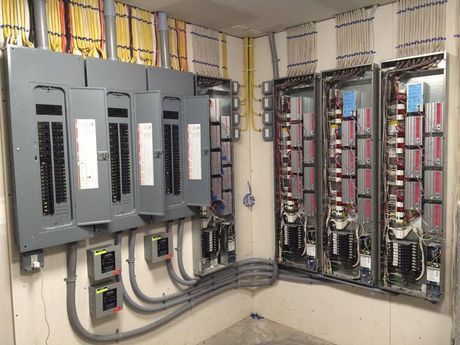 A Room Filled With Lots Of Electrical Panels And Wires – Sale, VIC - WR & EL Jones Electrical Contractors