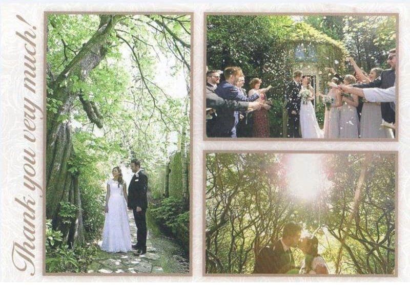 wedding dress collage