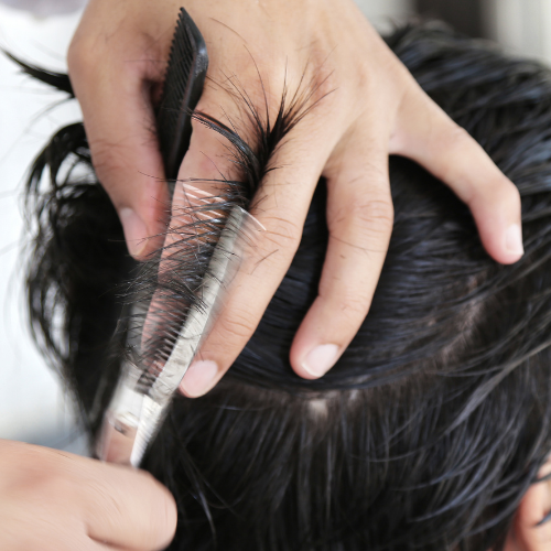 mens haircut