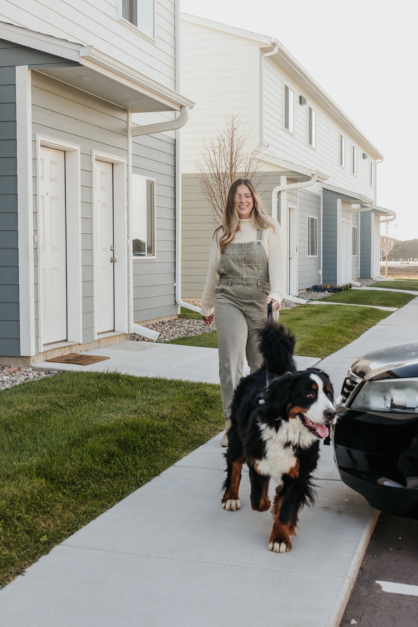 Resident Walking Dog