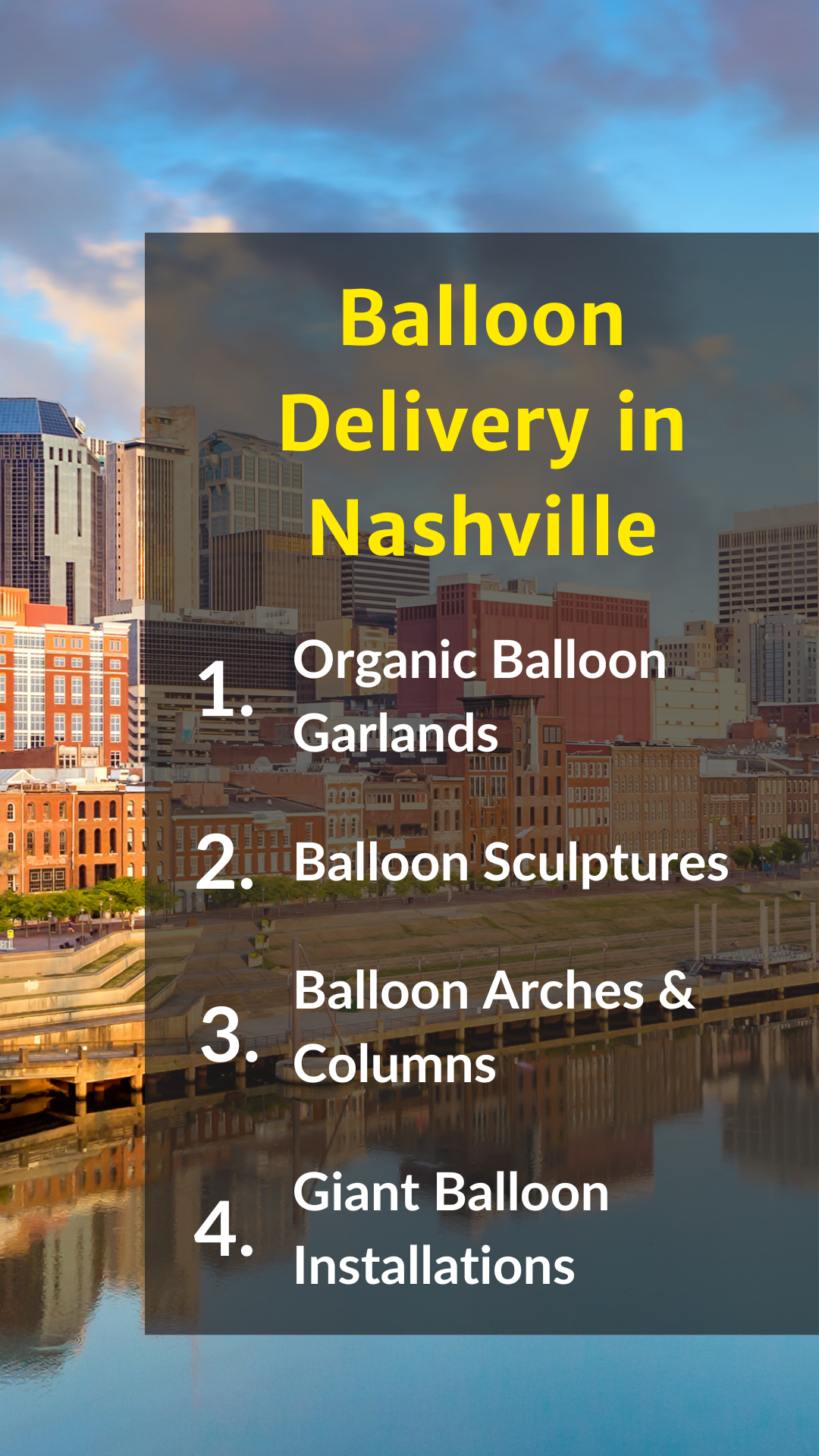 Balloon Delivery in Nashville
