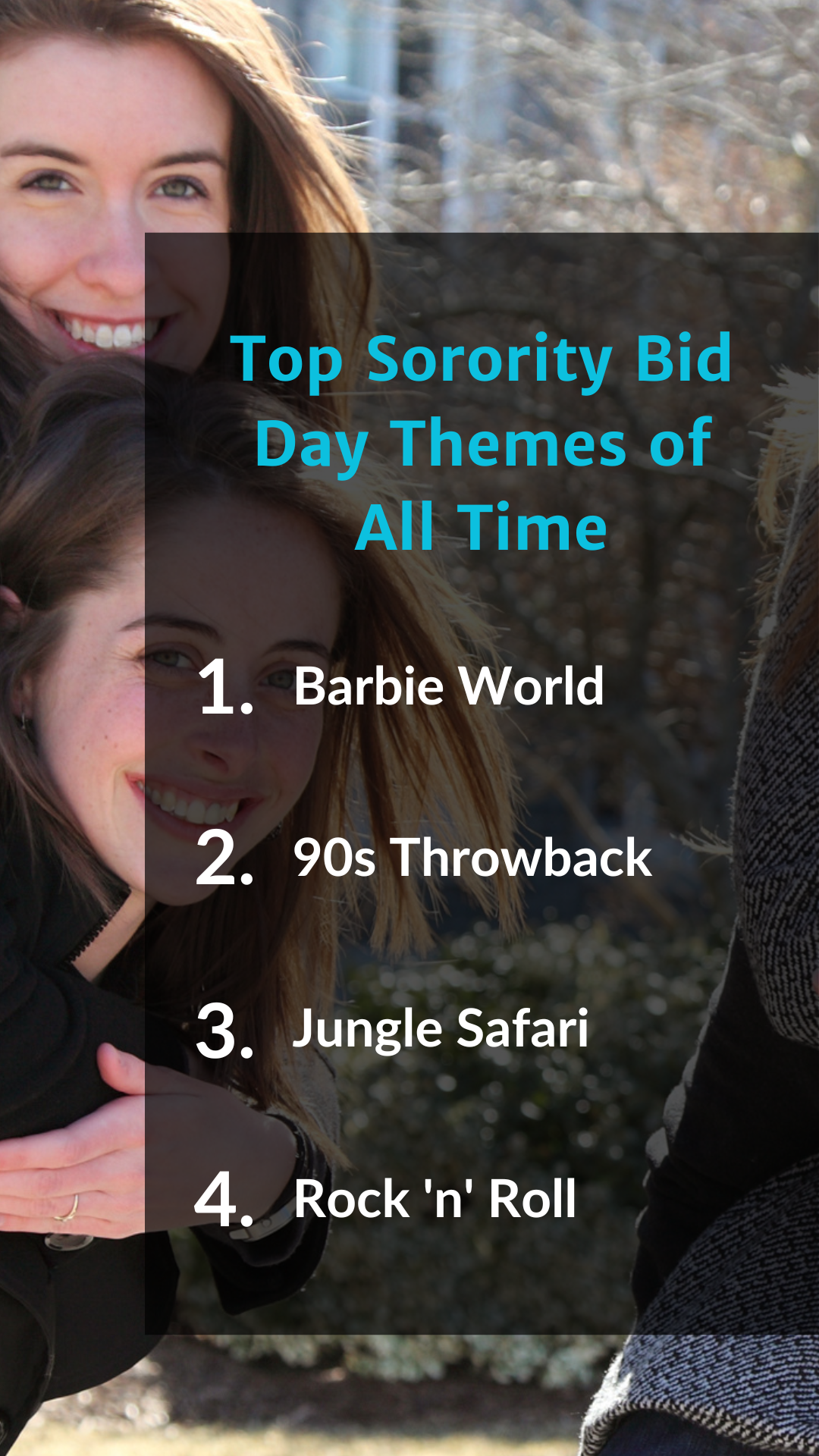 Top Sorority Bid Day Themes of All Time -Pinterest Pin