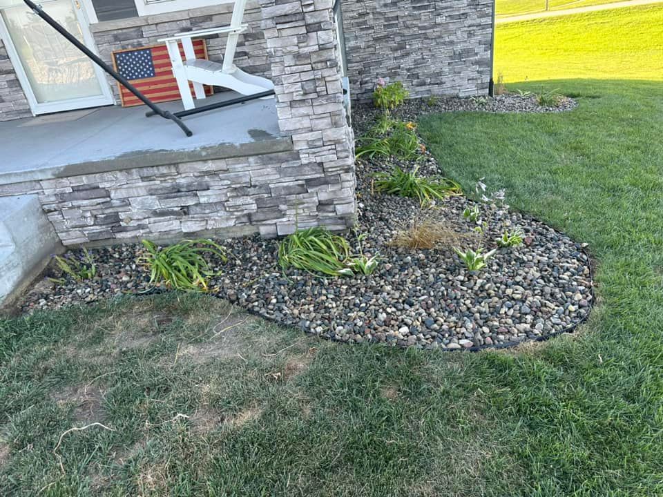 There is a rocking chair on the porch of a house.
