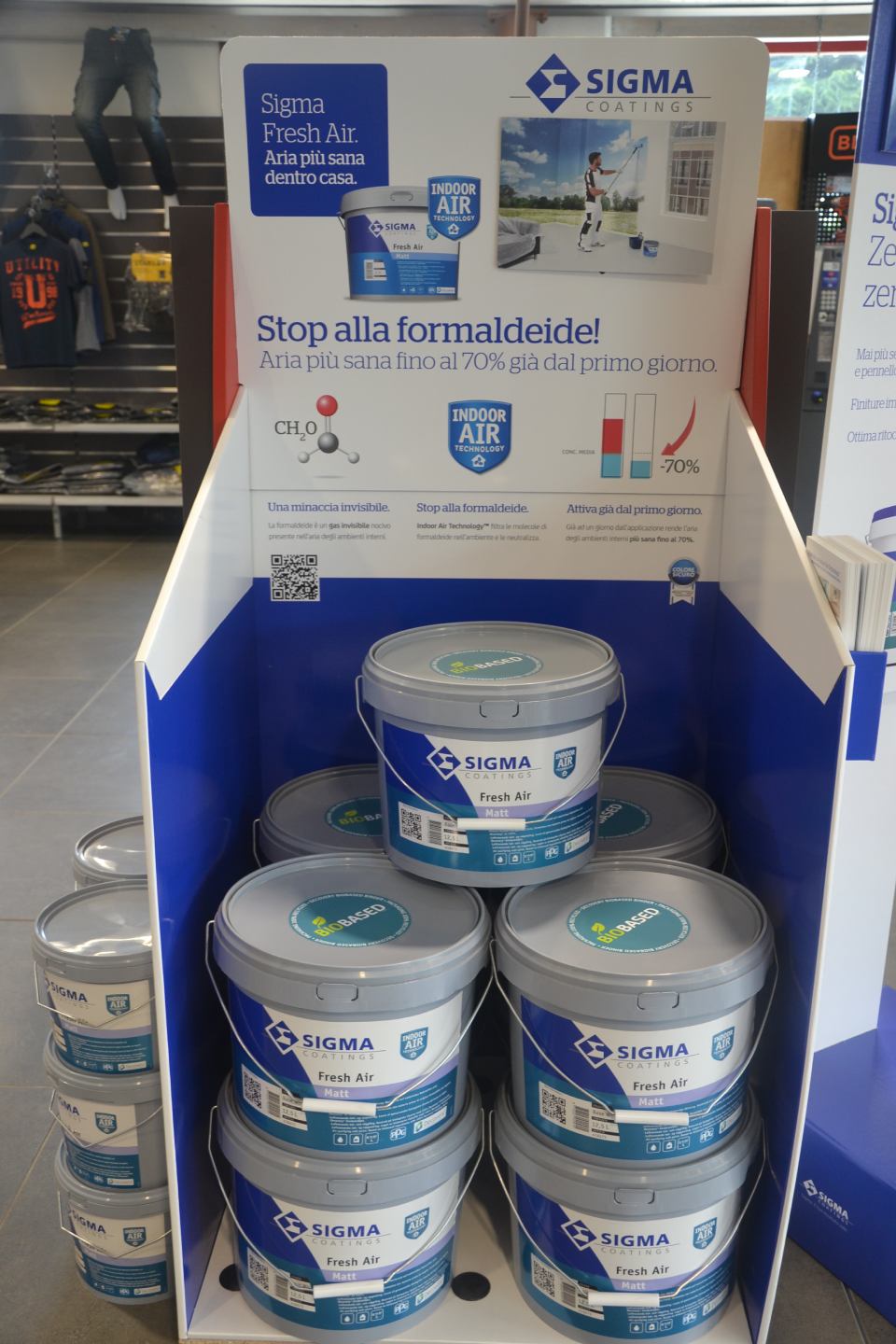 pittura antinquinamento interno