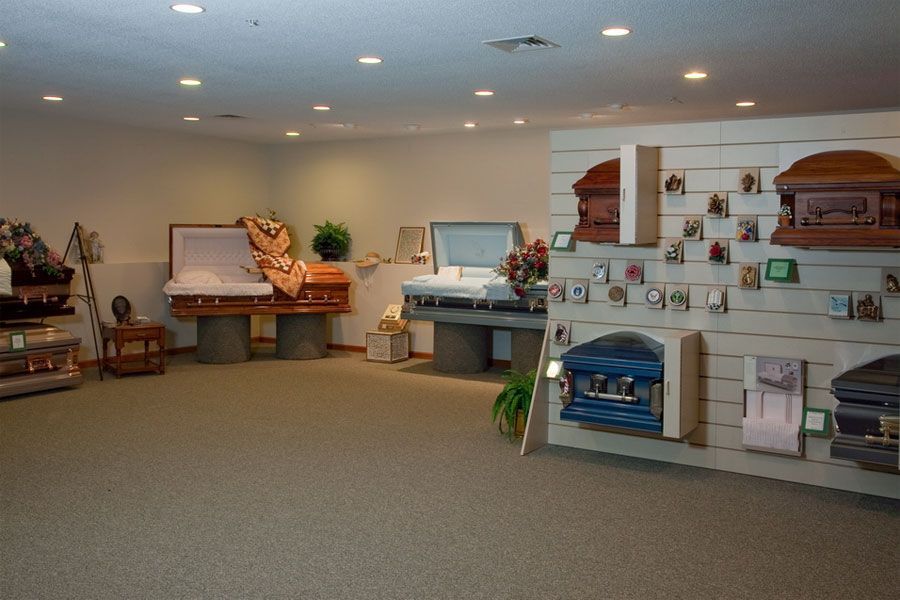 Esterdahl Mortuary and Crematory Moline Product Room