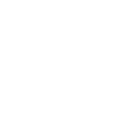 The letter p is in a blue square on a white background.