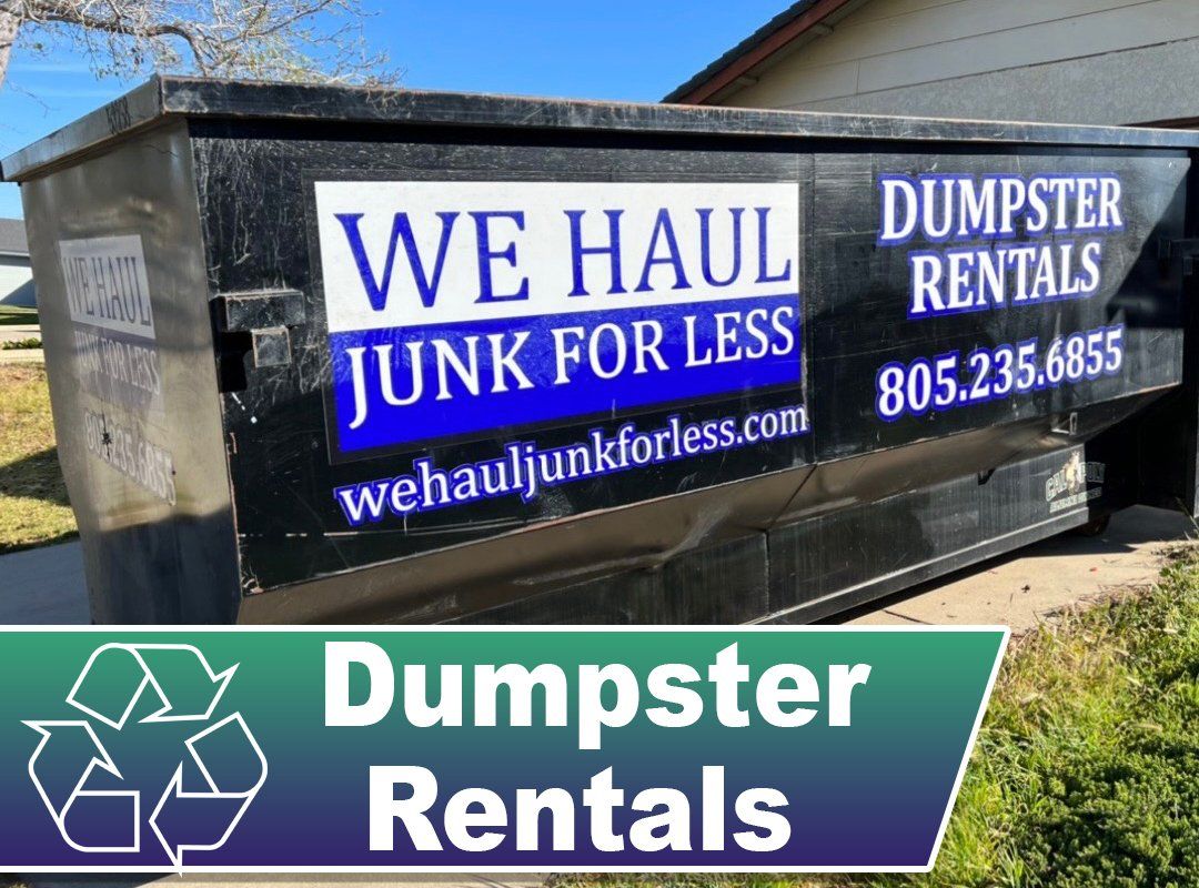 Dumpster rentals Paso Robles