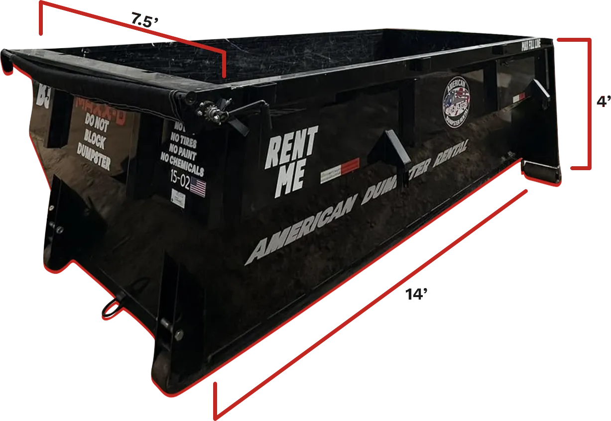 15 yard dumpster