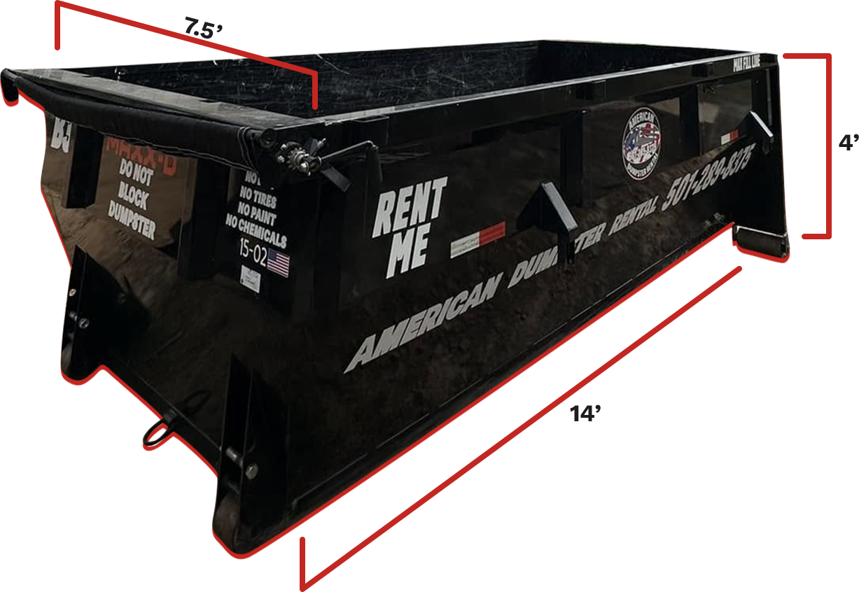15 yard dumpster