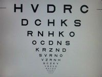 lettere in digressione per controllo vista