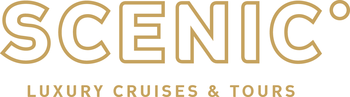 The logo for scenic luxury cruises and tours