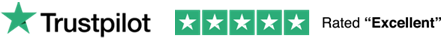 The word trustpilot is on a white background