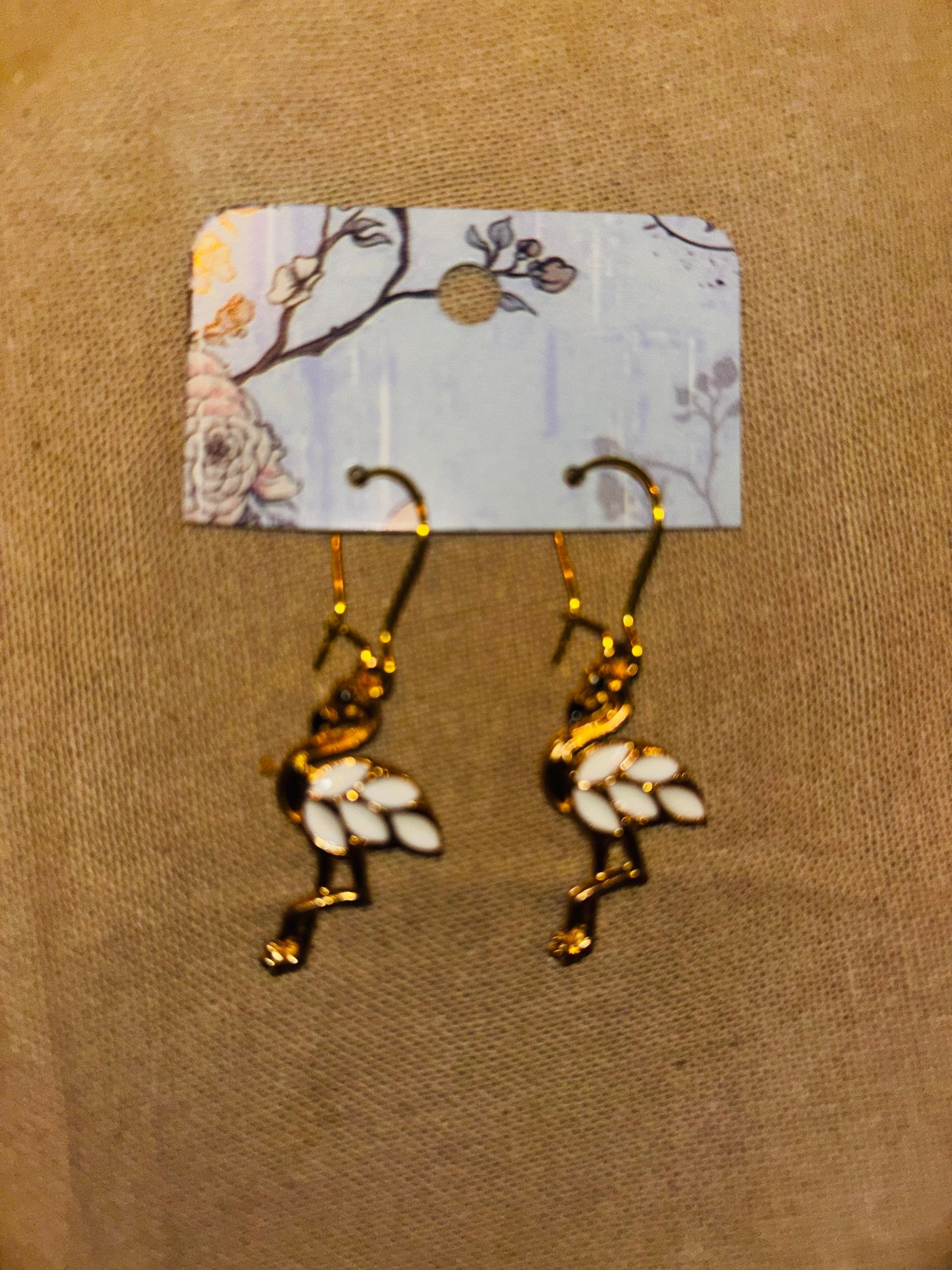 A1 een kleurige flamingo