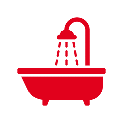 Vasca da bagno icona