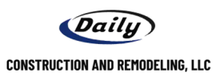 A logo for daily construction and remodeling llc