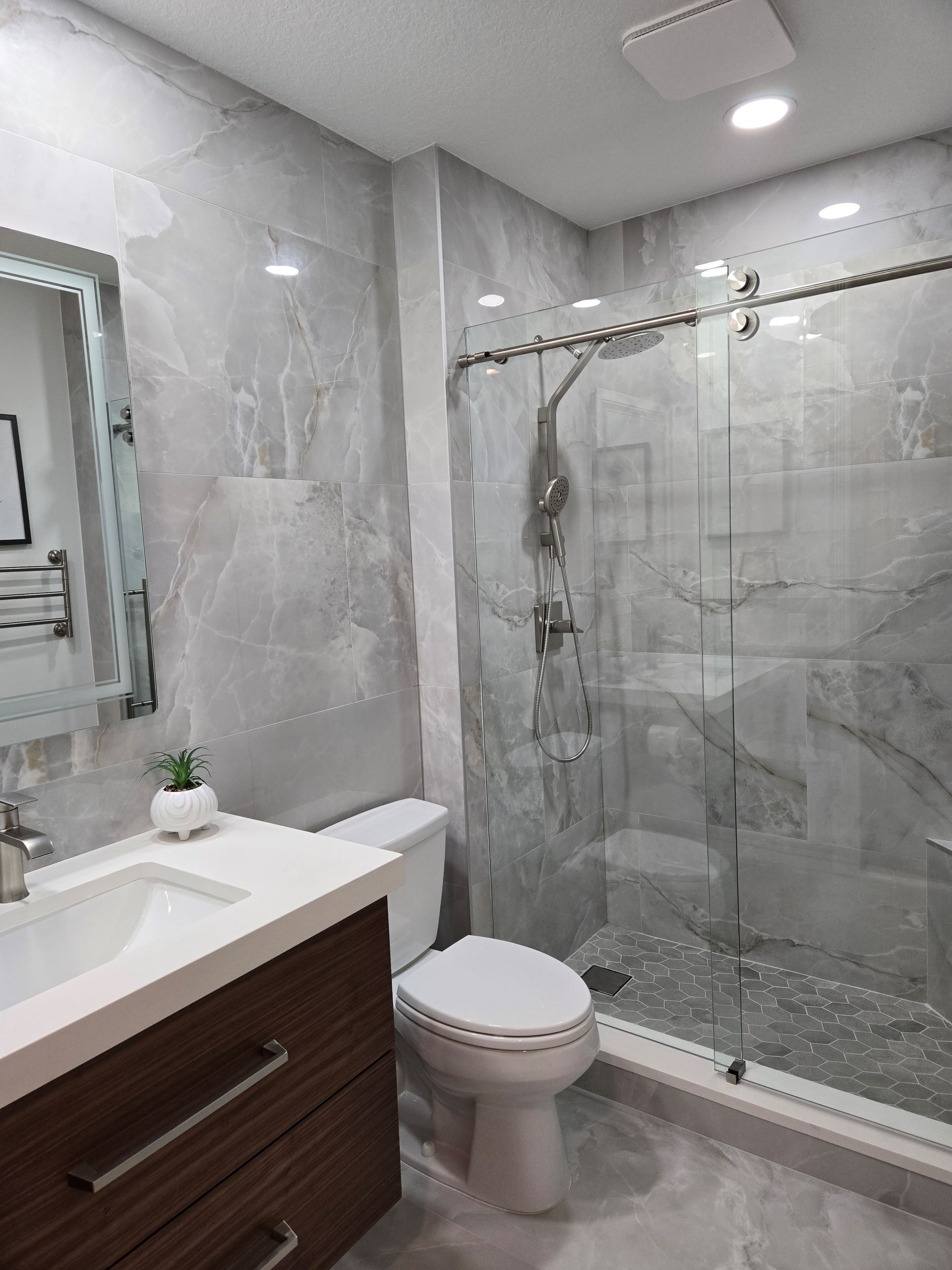 Shower Room Design — West Palm Beach, FL — Arguedas Remodeling Services & Design