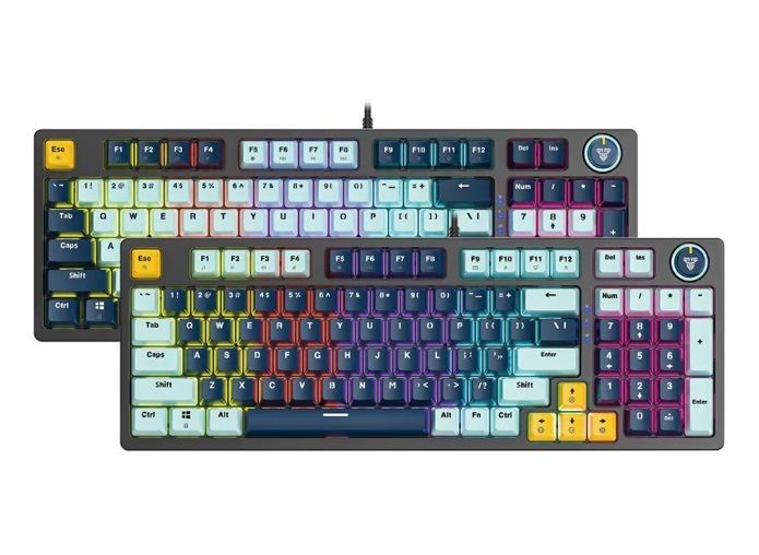 FANTECH ATOM96 95%可換軸體RGB機械式鍵盤(MK890)