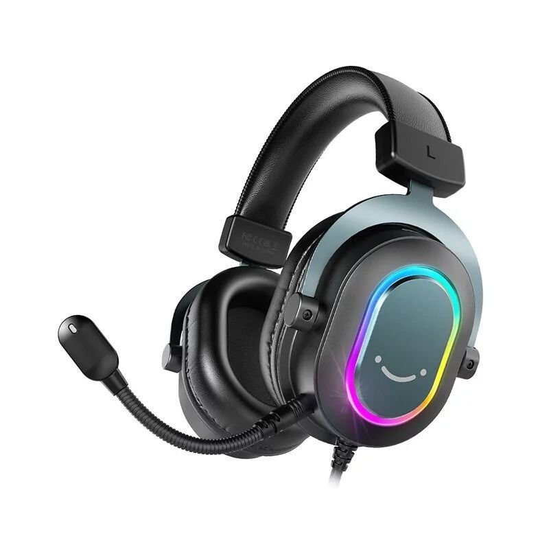 FIFINE H6 7.1聲道RGB USB耳罩式電競耳機