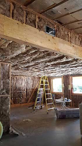 Fiberglass — House With Newly Installed Insulation in Oak View, CA