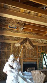 Construction — Placing Roof And Wall Insulation Batts in Oak View, CA