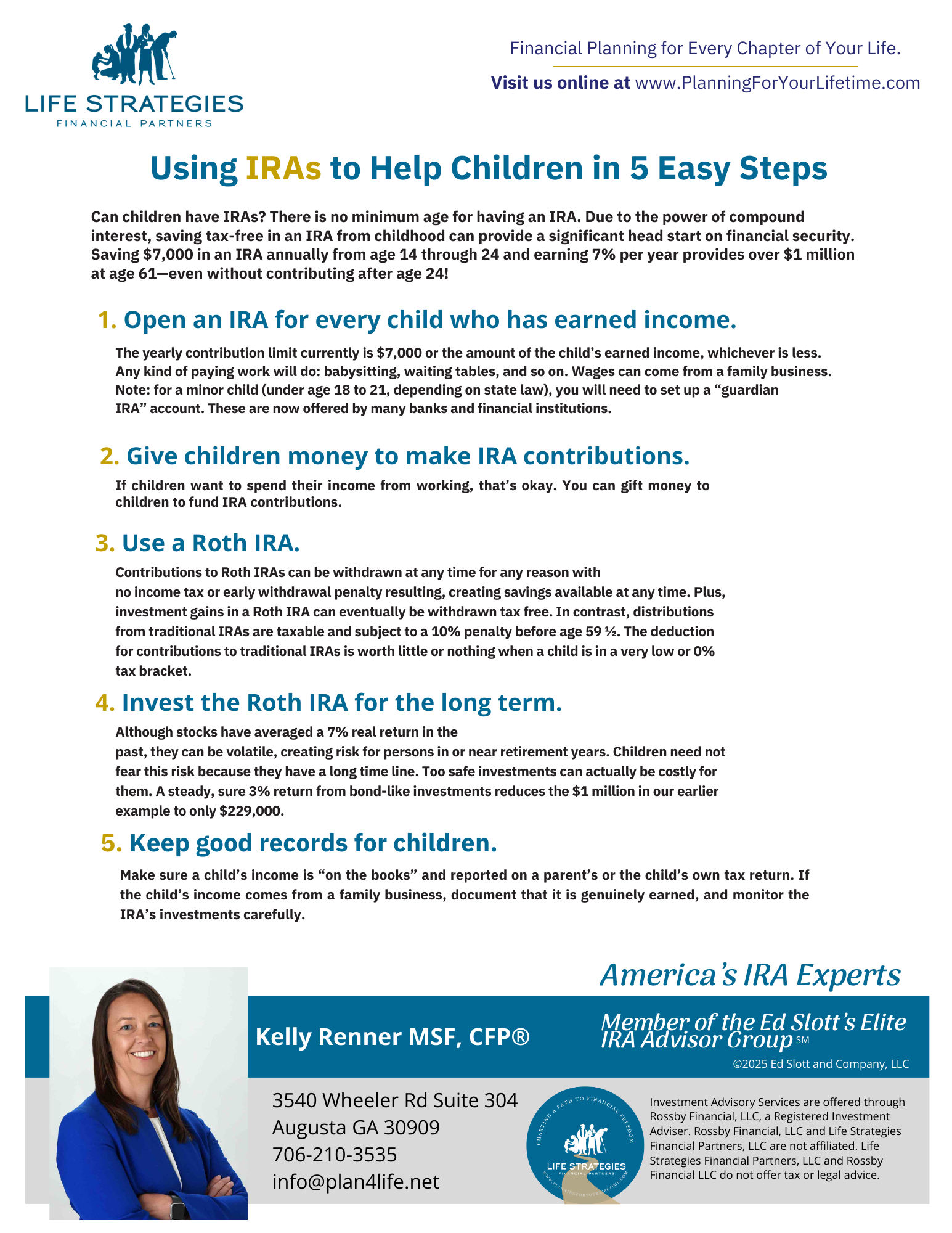 Informational document: 