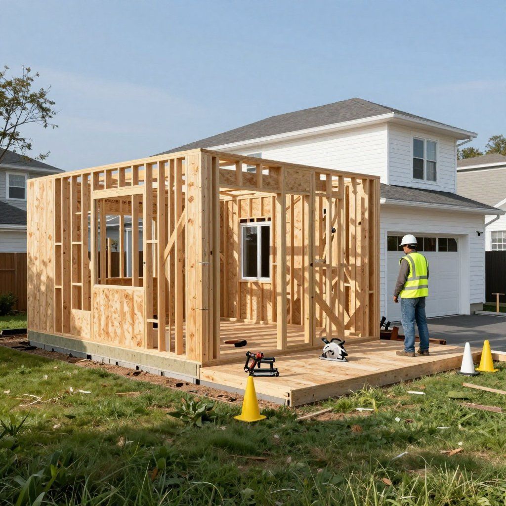 Room & Garage Addition