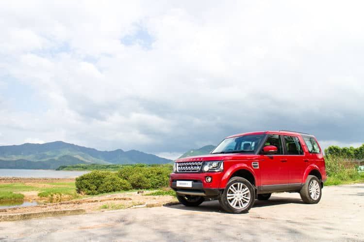 A Red Land Rover | Silvhorn Automotive