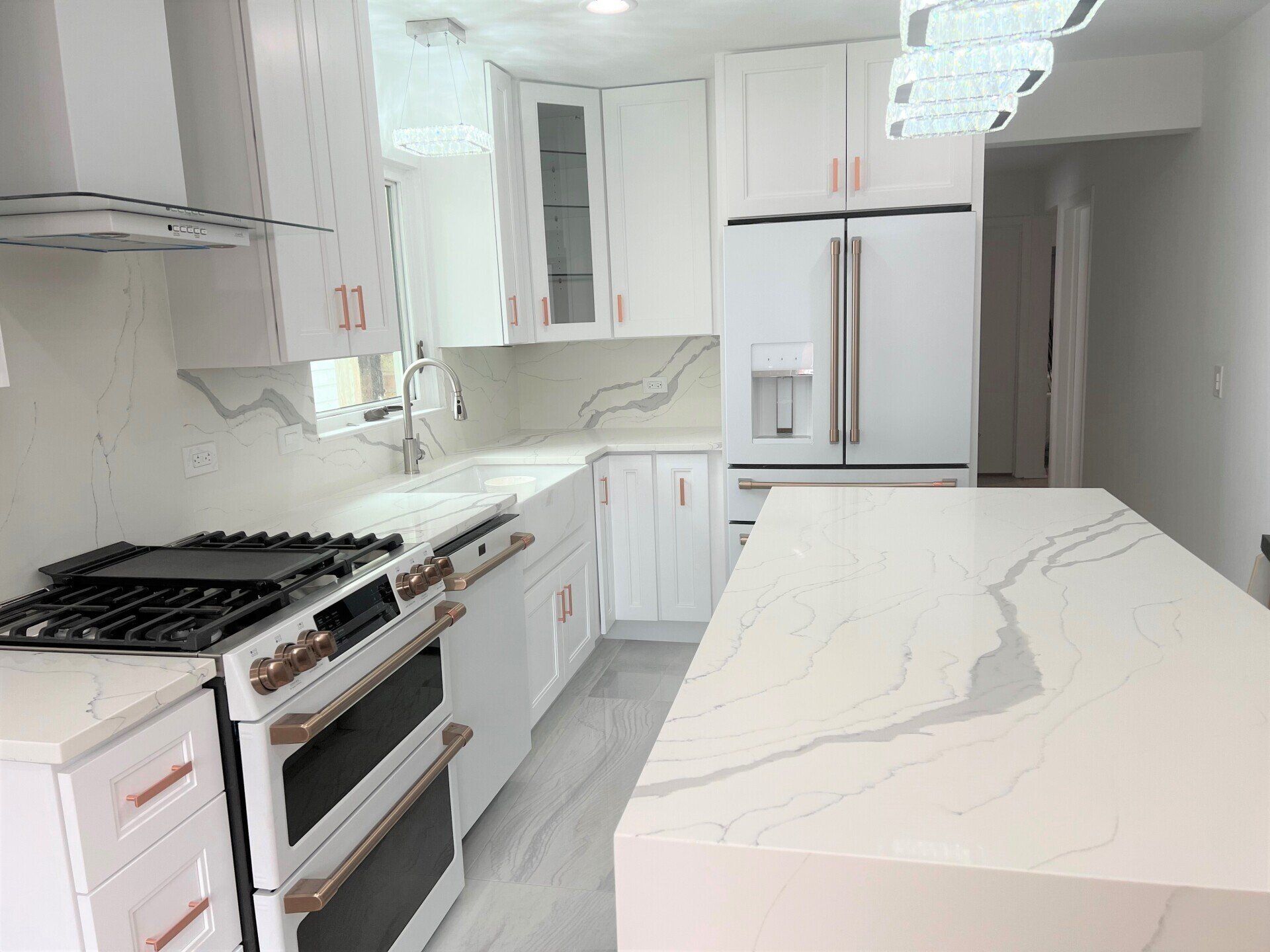 double-shaker-white cabinet gallery