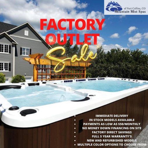 Spa install Fort Collins, CO Mountain Mist Spas